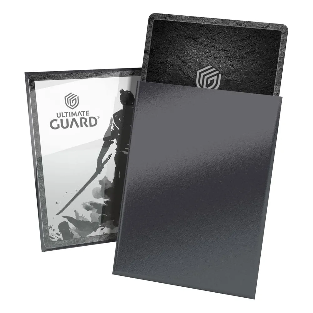 Ultimate Guard Katana Sleeves Standard Size 66 x 91 mm (100 Sleeves) - Obsidian Shard